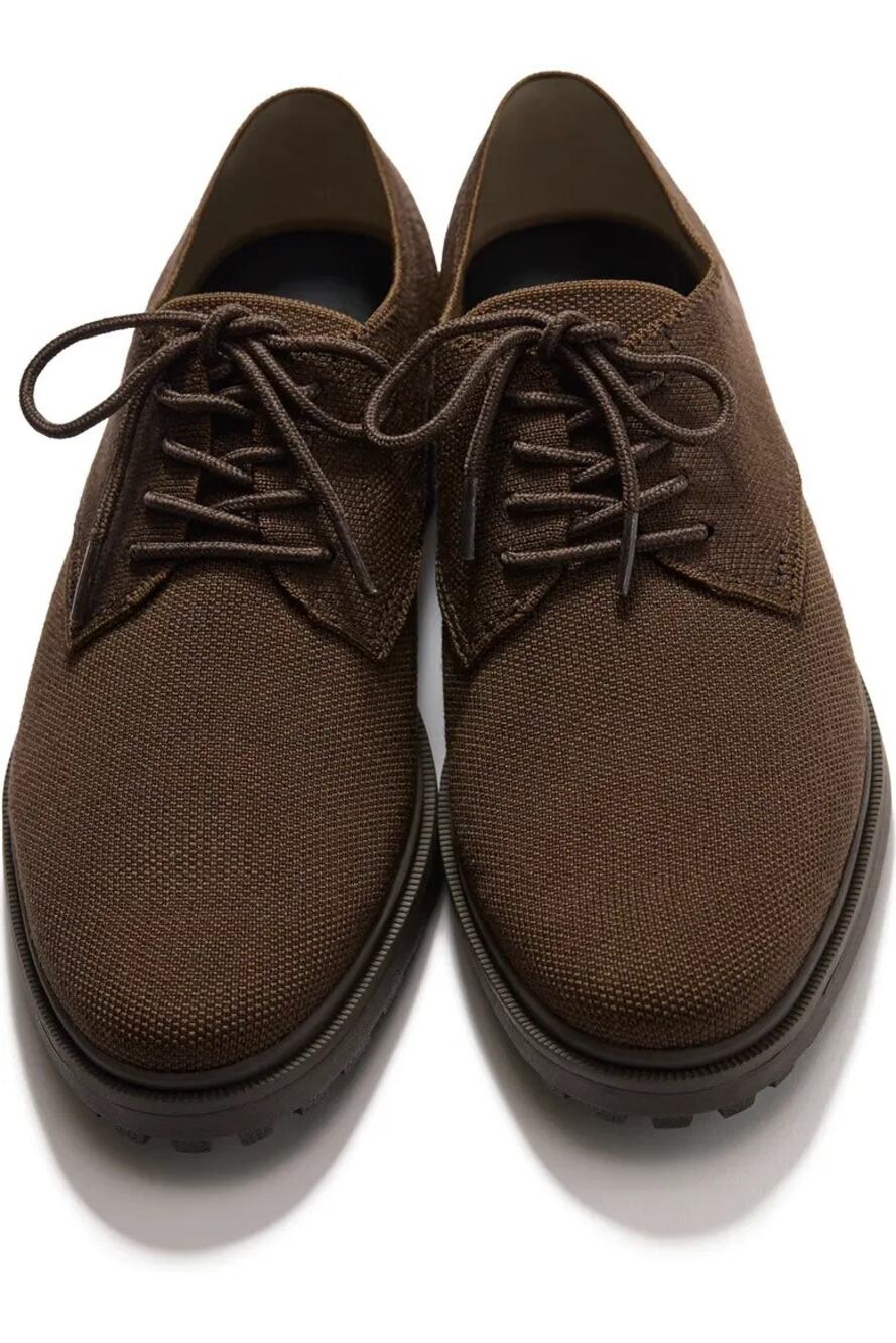 Rothy’s Men’s The Lug Oxford in Chocolate Sz 9